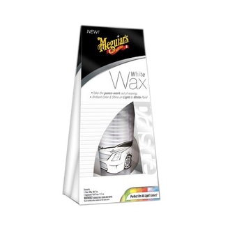 Meguiar&#039;s G6107 White Wax แว็กซ์สำหรับรถสีอ่อน.