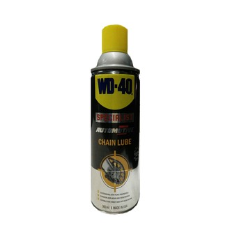 WD-40 Specialist Automotive Chain Lube 450 ml. สเปร์ยหล่อลื่นโซ่