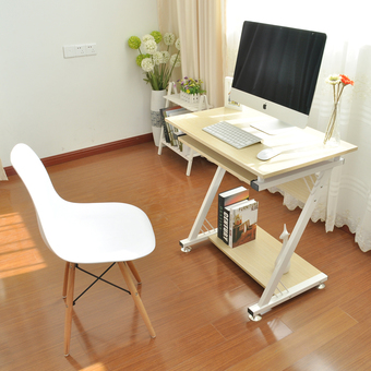 Mylazydesk โต๊ะคอมสุดเก๋ รุ่น 750B Rubber ขนาด 80x60x120 cm.