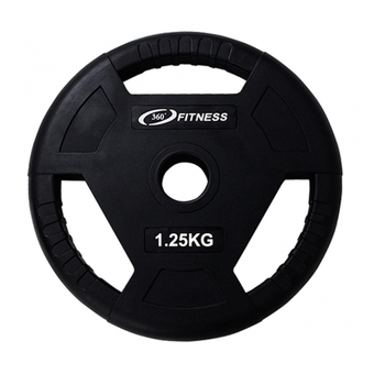 360 Ongsa Fitness แผ่นน้ำหนักโอลิมปิกหุ้มยาง น้ำหนัก - 1.25KG