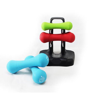 360 Ongsa Fitness ชุดดัมเบลน้ำหนัก 10kg รุ่น MB-11216 (แถมฟรี ขาตั้งดัมเบล)