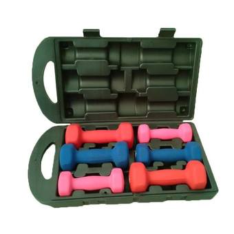 To Fit To Firm ชุดดัมเบลยาง พร้อมกล่อง rubber dumbbell 9 kg
