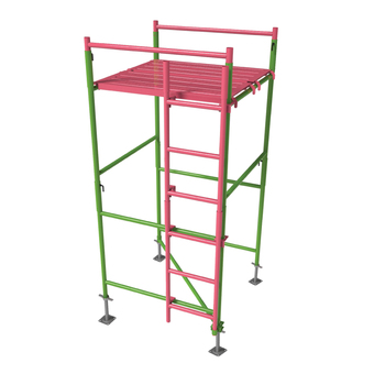 Eazy Frame นั่งร้าน อีซี่เฟรม รุ่น 2 ชั้นเสริมเกลียวปรับ Model: EF-2MJ
