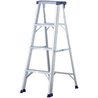 MATALL บันไดอลูมิเนียม มีระบบล็อคตรงกลาง รับน้ำหนัก 100 kg พับเก็บได้ Size 46x120x72 cm