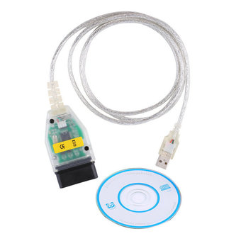 OH Mini VCI 16 Pin OBD2 Diagnostic Scanner Cable for Toyota Tis Techstream (White)