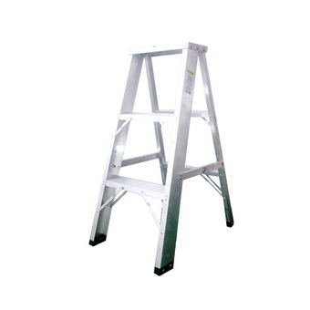 Multi-X บันไดอลูมิเนียมหนา 1.8 mm ขึ้นทางเดียว 3 ขั้น ladder aluminium รุ่น ALT103 ( สีเทา )