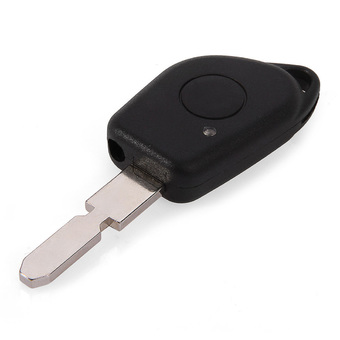 Entry Key Keyless Remote Fob Case Shell 1 Button Black for Peugeot 406