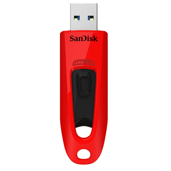 Sandisk Ultra USB3.0 Speed 100MB/Sec (CZ48/64GB)(Red)
