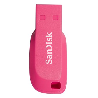 Sandisk Cruzer Blade 16GB - Electric Pink (CZ50C-016GB35P)
