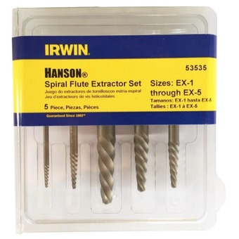 IRWIN HANSON ดอกถอนตะปูเกลียว รุ่น53535 (สีเงิน)