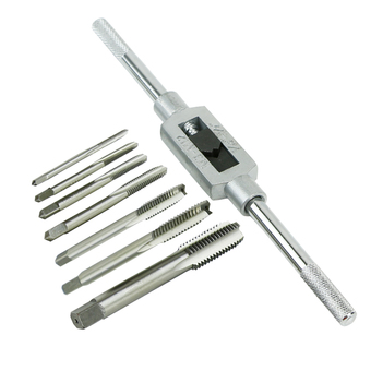 Tap Handle Reamer Wrench Set Die Metric HSS Thread Repair Tool M3-M12 1/16&quot;-1/2&quot;&quot;