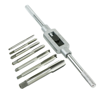 Tap Handle Reamer Wrench Set Die Metric HSS Thread Repair Tool M3-M12 1/16"-1/2""
