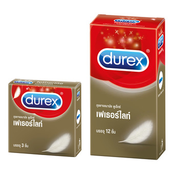 ดูเร็กซ์ ซื้อ ถุงยางอนามัย เฟเธอร์ไลท์ 12 ชิ้น แถมฟรี!! ถุงยางอนามัย เฟเธอร์ไลท์ 3ชิ้น Durex Buy Fetherlite Condom 12&#039;s Free!! Fetherlite Condom 3&#039;s