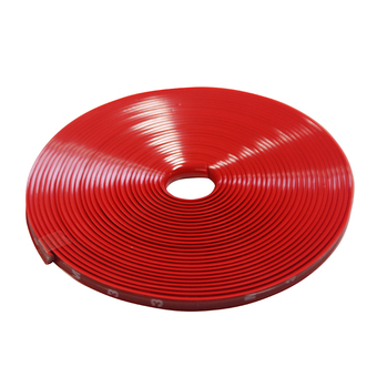 8 Meters Universal Car Wheel Rim Protector Auto Hub Tire Guard Covers (Red)