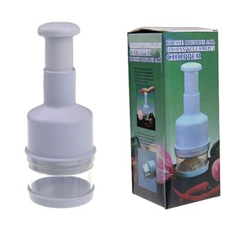 FIXGEAR Garlic/Onion/Vegetable Chopper เครื่องที่หั่น สับ ซอย กระเทียม ผัก พริก CHOP-901 (สีขาว)