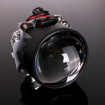 2.5&quot; Car Mini Bi-xenon HID Projector Lens Angels Eye Headlight Shroud H1 H4 H7&quot;