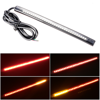 ไฟ LED 3528 SMD Flexible LED ไฟเบรคและไฟเลี้ยว สีแดง+สีเหลืองอำพัน