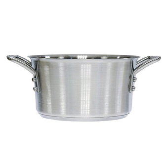 Meyer หม้อหูทรงตื้น รุ่น Commercialware Stainless Steel ขนาด 28 ซม.