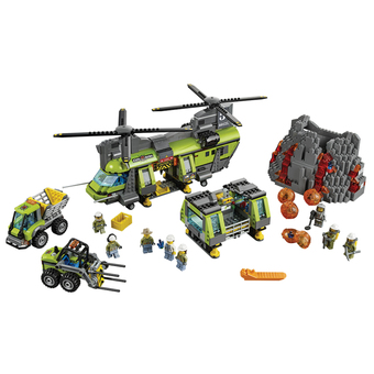 LEGO CITY VALCANO HEAVY-LIFT HELICOPTER 60125