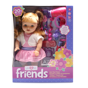 You and I FRIENDS DOLL WITH HAIR PLAY DRYER 841185