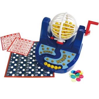 Cardinal Bingo Cage Set