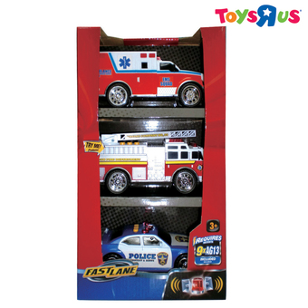 FAST LANE 3 IN 1 EMERGENCY 7&quot;LIGHT &amp; SOUND&quot;