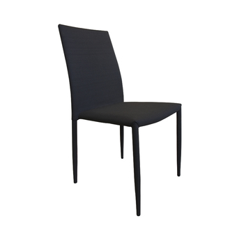 U-RO DÉCOR เก้าอี้ รับประทานอาหาร รุ่น CORONA-F - สีดำ