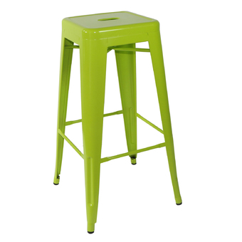 U-RO DÉCOR บาร์สตูล เหล็ก รุ่น ZANIA-L - สีเขียวมะนาว