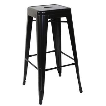 U-RO DÉCOR บาร์สตูล เหล็ก รุ่น ZANIA-L - สีดำ