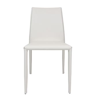 U-RO DÉCOR เก้าอี้รับประทานอาหาร รุ่น DOMINO - สีขาว