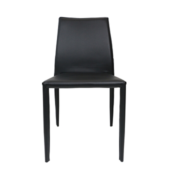 U-RO DÉCOR เก้าอี้รับประทานอาหาร รุ่น DOMINO - สีดำ