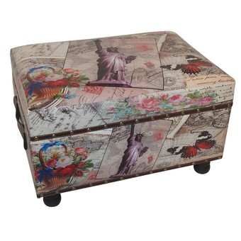 U-RO DECOR สตูลนั่ง เก็บของได้ รุ่น SCENERY-55-K