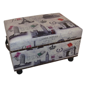 U-RO DECOR สตูลนั่ง เก็บของได้ รุ่น SCENERY-55-L