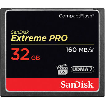 SanDisk CF Extreme Pro Card 32 GB (160MB/s 1067X)