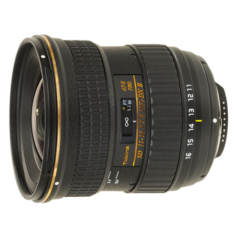 Tokina Lens AT-X 11-16mm. f/2.8 Pro Dx II For Nikon (Black)