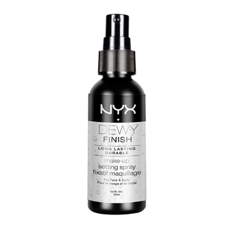 NYX ดิววี ฟินิช ลอง ลาสติ้ง เซ็ตติ้ง สเปรย์ (เอ็มเอสเอส02) DEWY FINISH LONG LASTING SETTING SPRAY(MSS02)