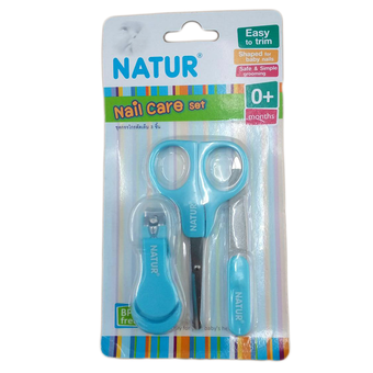 Natur Nail Care Set 0+ months ชุดกรรไกรตัดเล็บ (1 ชุด)