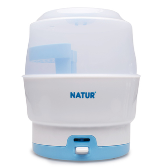 Natur เครื่องนึ่งขวดนมไฟฟ้า รุ่น 10 นาที (แถมฟรี!!! ขวดนม 4 ใบ)