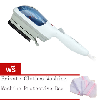 BEST Tmall Stream Iron Brush เครื่องรีดผ้าไอน้ำแบบพกพา รุ่น TM2106 (สีน้ำเงิน) Free Private clothes washing machine protective bag
