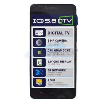 i-Mobile IQ5.8 DTV 5&quot; - Black&quot;