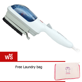 BEST Stream Iron Brush เครื่องรีดผ้าไอน้ำแบบพกพา รุ่น TM2106 (สีน้ำเงิน) แถมฟรี ถุงซักเสื้อ