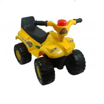 Victory Toys รถจ้าวทะเลทรายเด็กนั่งขาไถ (สีเหลือง)
