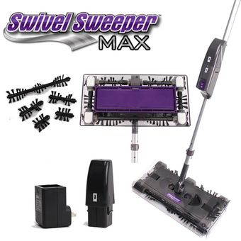 Mustme Swivel Sweeper รุ่น Max ไม้กวาดไฟฟ้าไร้สายสีม่วง