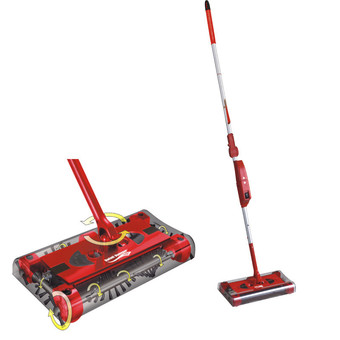 Mustme Swivel Sweeper รุ่น G3 ไม้กวาดไฟฟ้าไร้สายสีแดง