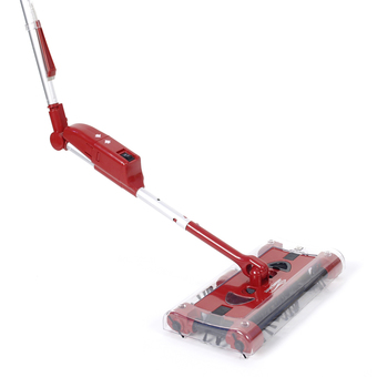 ไม้กวาดไฟฟ้า Cordless Rechargeable Swivel Sweeper รุ่น G3 Quad-Brush สีแดง 40x24x9