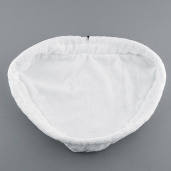 Hot Practical Microfibre Steam Mop Washable Pads White for H20 Home Essential