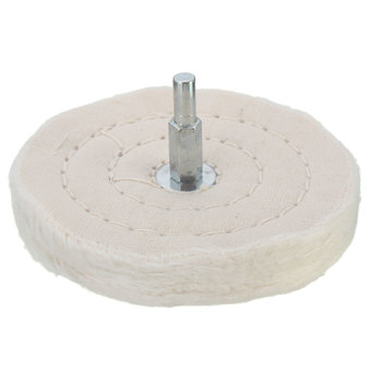 4&quot; 100mm Cloth Polishing Mop Wheel for Power or Battery Drill Buffing Grinder&quot;