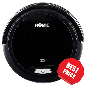 HOMIE by Mister Robot หุ่นยนต์ดูดฝุ่น รุ่น Mini Robot - สีดำ
