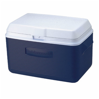 Rubbermaid คูลเลอร์ 34 ควอร์ต/ 32.1ลิตร รุ่น 2A20MODBL ( สีน้ำเงิน )