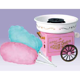 เครื่องทำสายไหม อุปกรณ์ทำสายไหม Electric Commercial Cotton Candy Maker Machine Cart Kit Store Booth Vintage